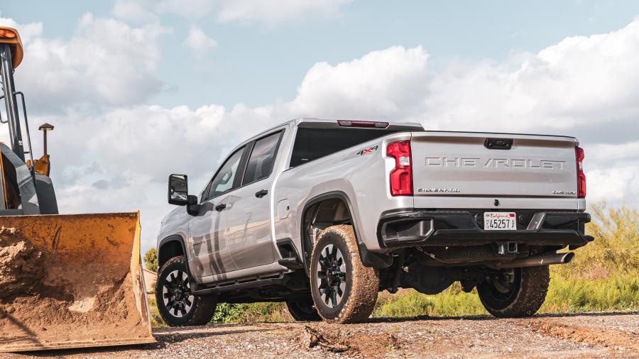  Chevrolet Silverado 2500 HD Custom Crew Cab 2019 года  (фото 37 из 40)